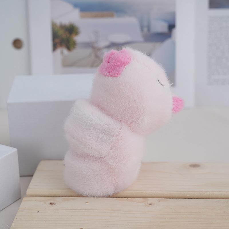 Adorable Capybara Plush Toy Keychain Cute Stuffed Animal Bag Charm Birthday Gift