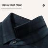 Men's Wool Blend Fleece-Lined Long Sleeve Shirt