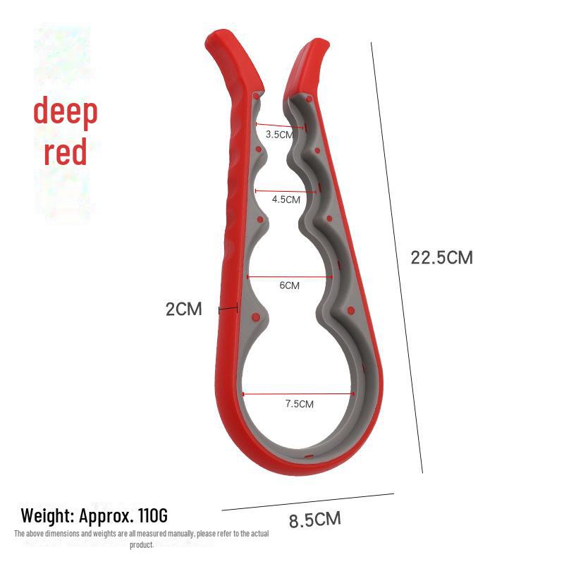 Versatile 8-in-1 Bottle Stopper with Four-Position Opener for Easy Use On Any Size Bottle.