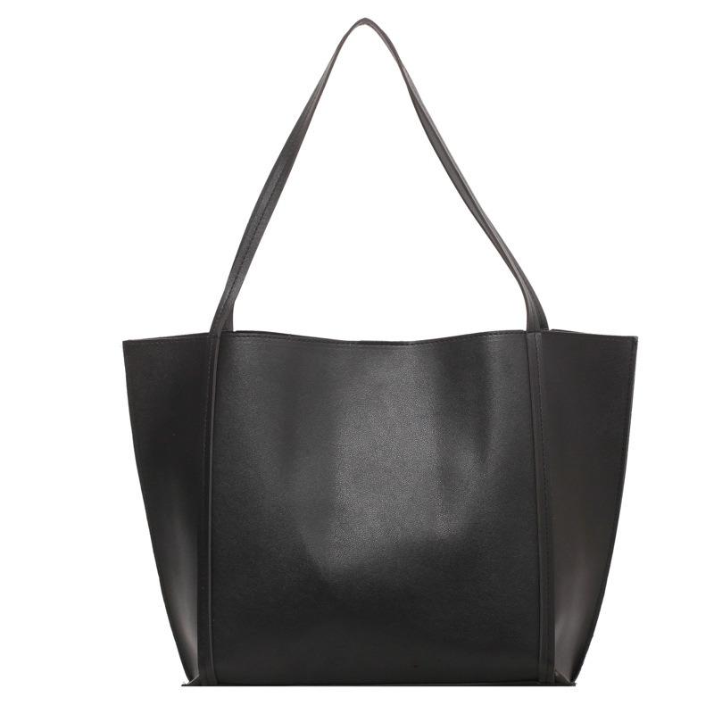 Retro Large-capacity Bag Women's New Trendy Fashion Retro Tote Bag Versatile Niche Single Shoulder Child and Mother Bag