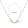 "Collana Pendente Minimalista di Lusso Argento-Titanio per Donna"