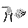 Handheld Anti Slip M Nail Tying Cages Pliers Set Portable Cages Assembling Tool for DIY Decoration