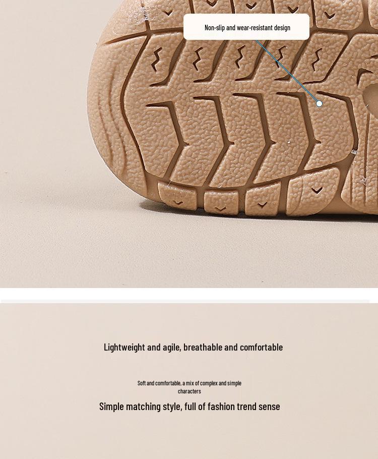 Sommersandalen für Babys: Atmungsaktives Mesh, rutschfeste weiche Sohle für Mädchen & Jungen