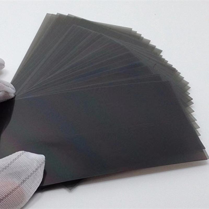 2pcs Pack 30*20CM 0 Degree Linear Polarized Filters Sheets,LCD Polarizer Film,Polarization Lens For Photography Eyewear Accessor