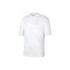 85 T Shirts Men's White Crew Neck Moderate Straight Fit DZ4055-100