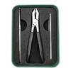 Super Sharp Oblique Nail Clippers: Large Opening, Anti-Splash, Pointed Mouth for Ingrown and Thick Toenails