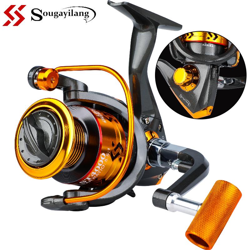 Spinning Fishing Reels 11+1 BB Gear Ratio 5.51 Left/right Interchangeable Fishing Wheel Trout