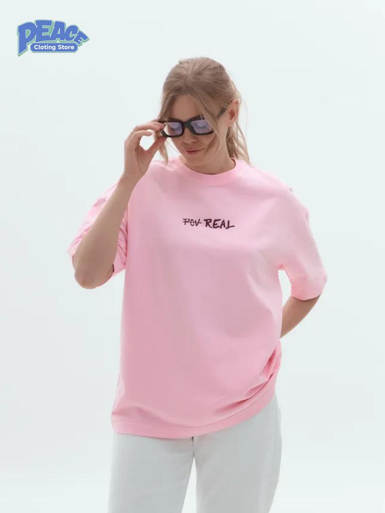 100% Pure Cotton T-shirt Commuting Women's Printed T-shirt Summer Fashion Casual Comfy Short Sleeve Top 90s Retro Graphic Tees