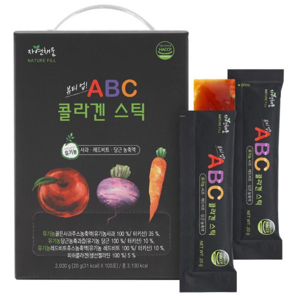 Jayeonchaeum Beauty Up ABC Collagen Stick 100 Packs 1 Box 2kg Ingredients: may be subject to change at the manufacturer’s | 100 Packs 2kg