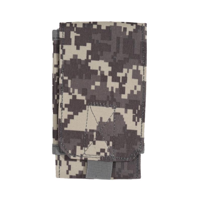 1Stk Outdoor Molle System Taktische Camouflage Mini Nylon Hüfttasche 6in Handyhalter Sport Hüfttasche Outdoor Sport Handy Tasche