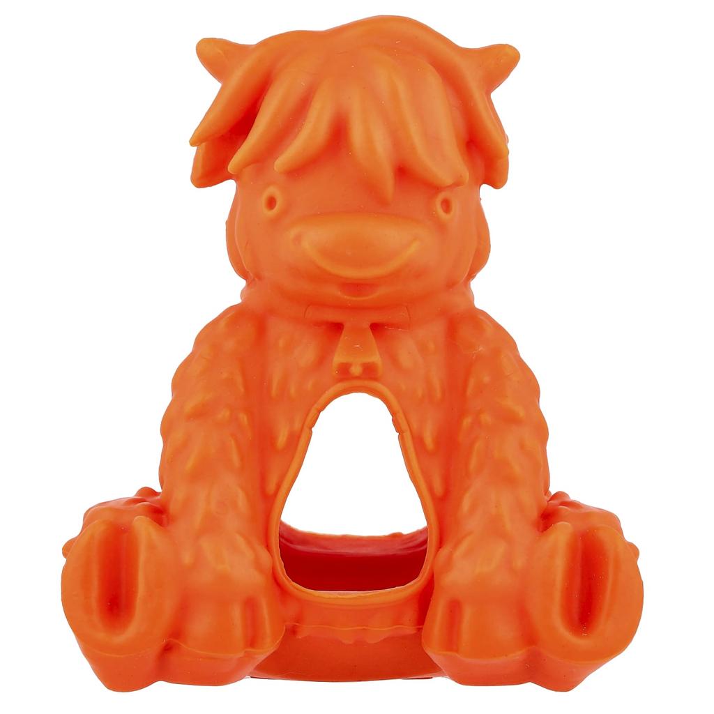 Yeti Dog Chew, Puff & Play, Treat Dispenser, Yeti Dog Chew Nuggets, Orange, 4 Nuggets, 1 Dispenser