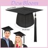 Graduation Cap With Sunshade And Large Brim For Adult Ceremony Celebrations