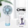 Square USB Charging Mini Desk Fan – Silent, Compact Gift with Customizable Logo