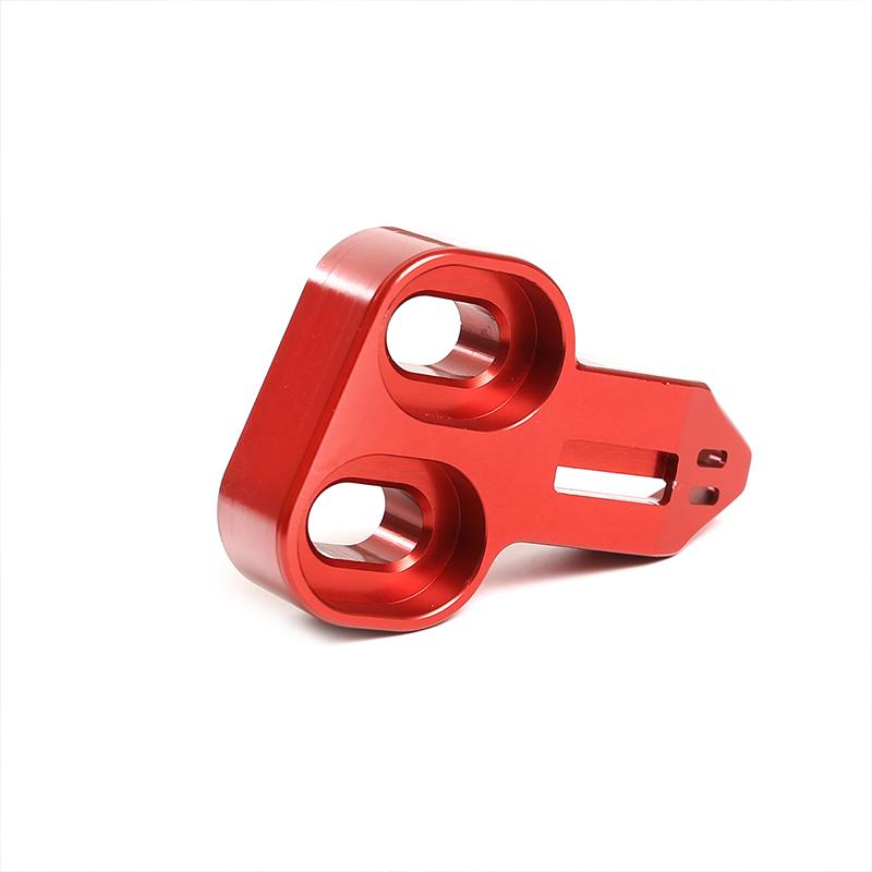 

Алюминиевый сплав автомобиля, задняя дверь, задняя дверь, замок, пряжки, декоративные защитные детали для Land Rover Defender 90 110 красный