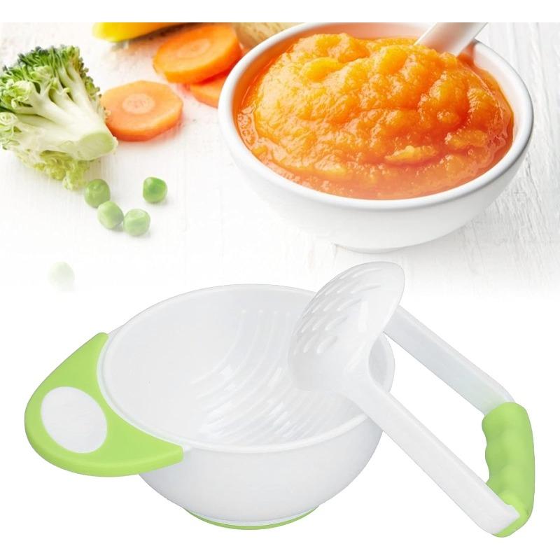 Baby Baby Supplementary Food Grinding Bowl Manual Grinder Children's Fruit Cooking Supplementary Food Tool Set