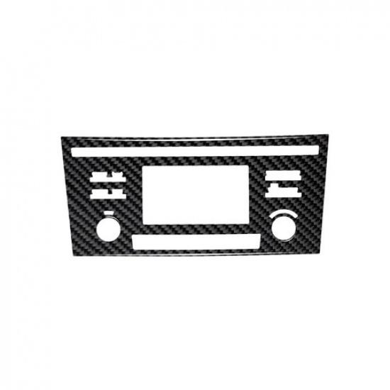 Carbon Fiber Interior Radio Console Cover Trim For Nissan Altima Sedan Type A