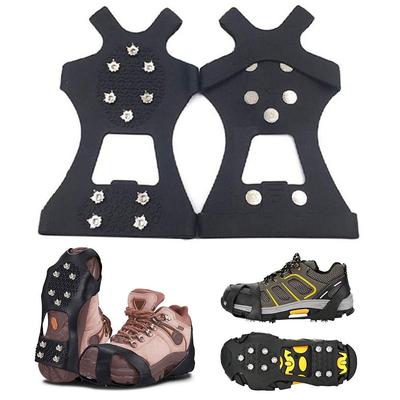 1 Pair Winter Shoe Accessories Durable Cleats Overshoe Ice Snow Shoes Spikes Ice Grippers Anti Slip Crampons