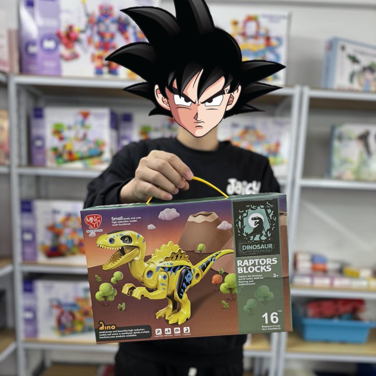 

Детский развивающий набор игрушек-динозавров: Трансформируемый Меха Сборочный Набор