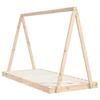 Kids Bed 90 X 200 Cm Solid Pine Wood