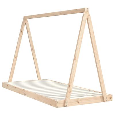 Kids Bed 90 X 200 Cm Solid Pine Wood