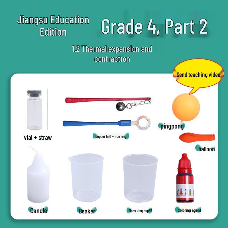 Fourth Grade Science Experiment Kit: Thermal Expansion and Contraction Aids