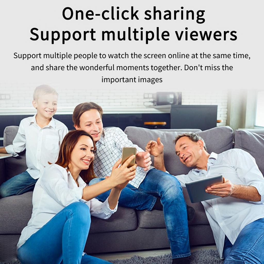 1080P vnitřní bezdrátová bezpečnostní kamera 2,4G/5G inteligentní WiFi kamera Podpora bezdrátového monitoru