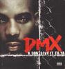 12inch Record DMX  X Gon Give It To Ya 0779041 DEF JAM BLOODL 2003 Europe Rap  HipHopRB Used