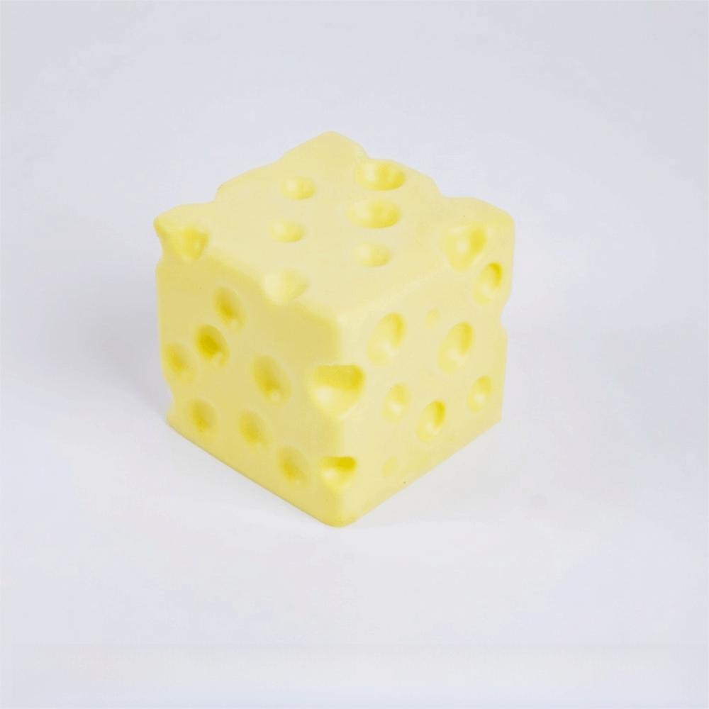 Safe Healthy Cheese Squeezable Toy Non-Toxic Simulated Bread Pinch Toy Kids Gift