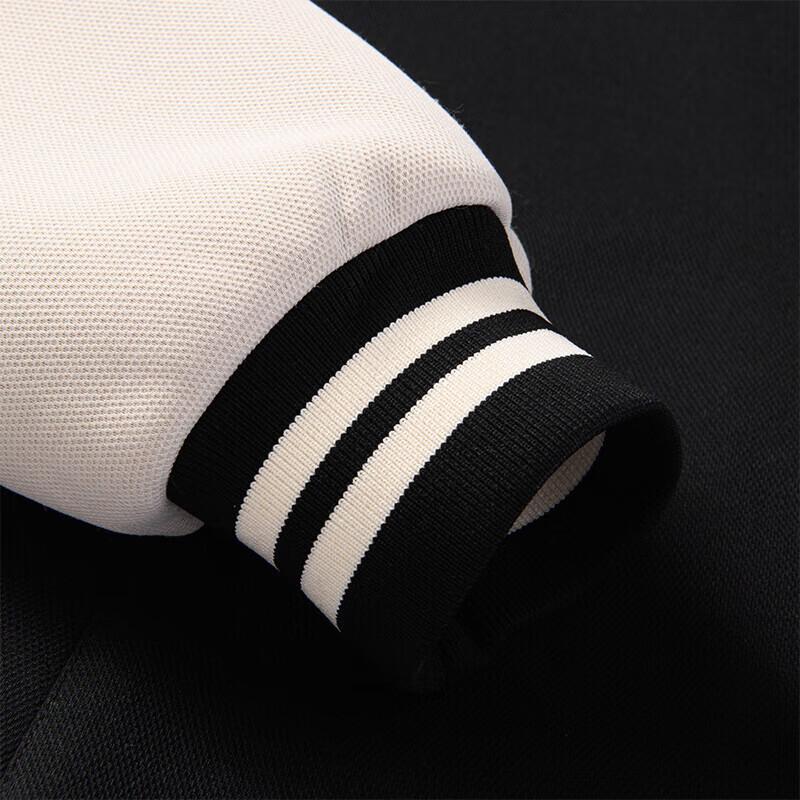 Men's Color-Blocked Retro Baseball Jacket