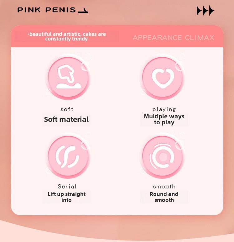 Mi Ji Pink Lover Female Masturbator Dildo Toy