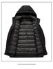 Men's 5-in-1 White Goose Down Jacket with Removable Liner - High-End Winter Outerwear for Middle-Aged Warmth