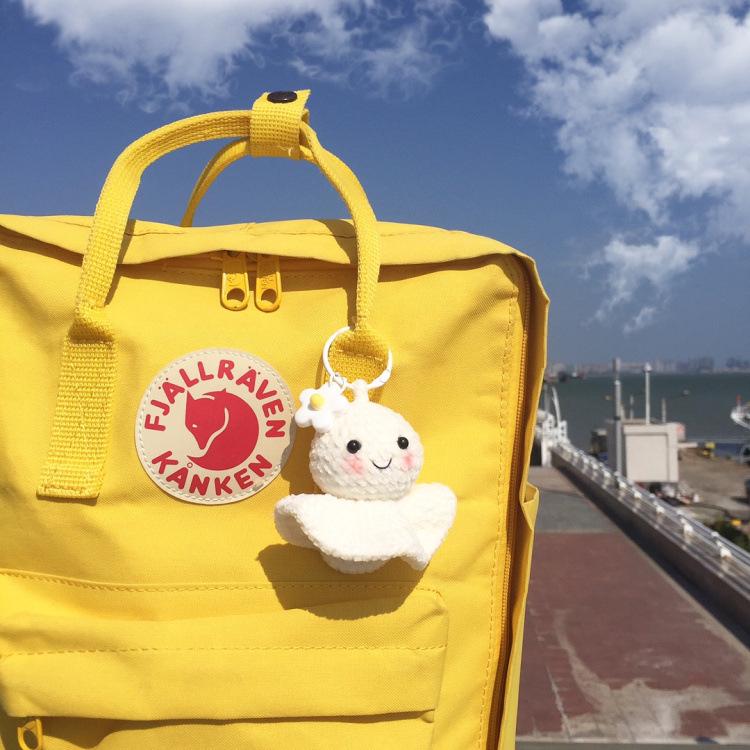 Handmade Teru Teru Bozu Yarn Bag Pendant - Creative, Cute, Fresh Style Keychain Decoration
