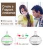 Wood Grain Ultrasonic Humidifier: Aromatherapy, Bedroom & SPA Air Purification Gift