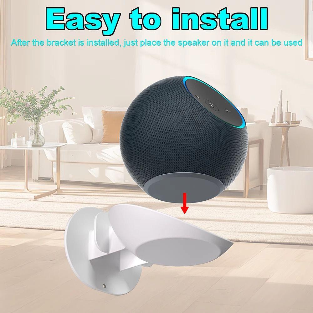 1Pcs Space Saving Speaker Wall Mount Bracket Speaker Storage Shelf Home Speaker Accessories