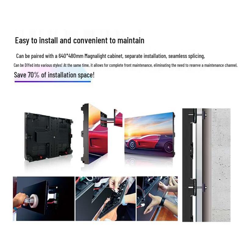 QIANGLI Q3.0 Pro Indoor Full-Color LED Display CN plug (adapter included)