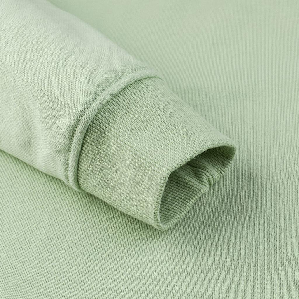 Vans Logo Daisy Embroidery Crew Neck Sweatshirt Women Tops Green VN0A7Q1JYSJ