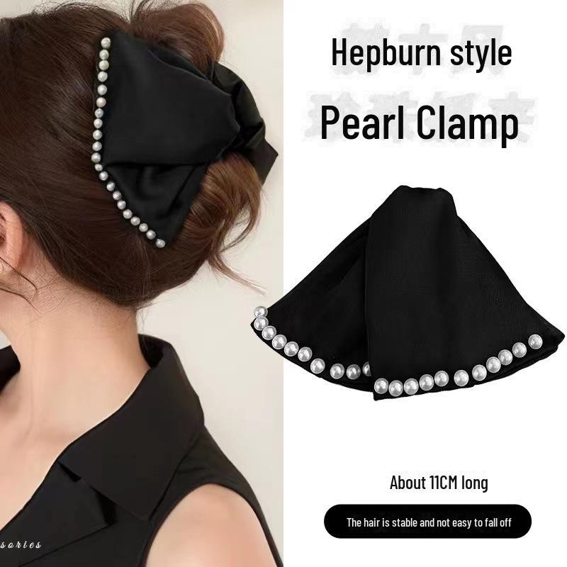 2024 Audrey Hepburn Elegant Luxury Hairpin: Versatile Shark Clip Headdress