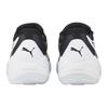 Puma Fusion Nitro Comfortable Round Toe Abrasion Resistant Lightweight Mid Top Basketball Shoes Unisex White Black 376639-01