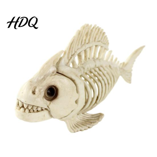 Halloween Spooky Animal Model Skeleton Realistic Fish Bird Spider Snake Cat Skeleton Detailed Decor for Party Haunted House Graveyard Scene