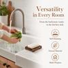 Natural Wood Wooden Soap Dish Tray Mildew Resistant Soap Box Storage Rack  Bathroom Shower