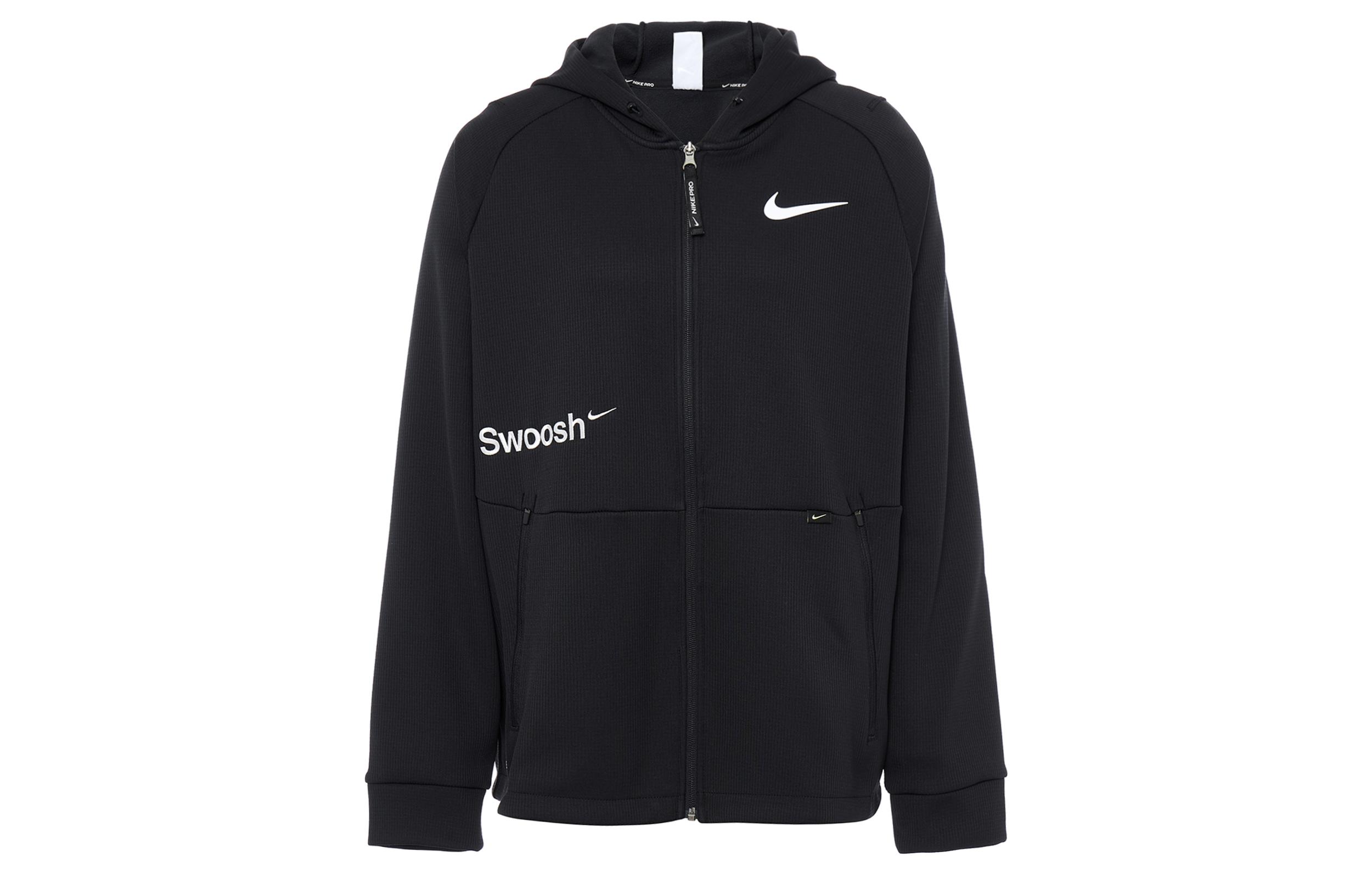 

Nike Jackets Men s Black Hooded Moderate Soft Shell FB1912-010 XL