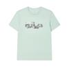 New FILA T Shirts Women's Lotus Green F11W438102FTQ