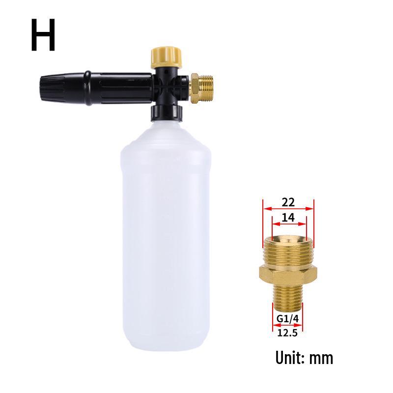 High Pressure Foam Sprayer Water Gun Nozzle for Home & Car Cleaning Machine