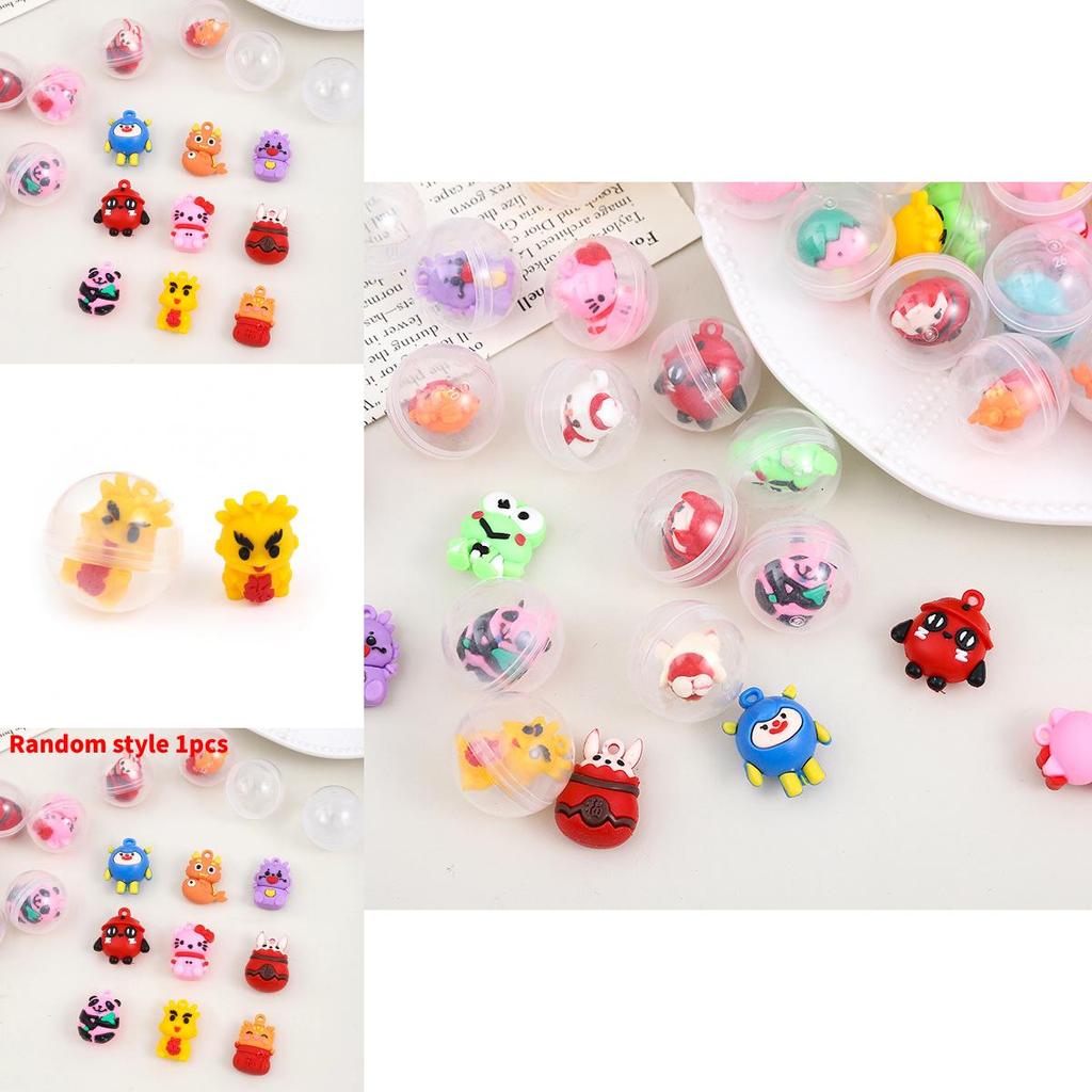 Kids Animal Minifigures With 32mm Transparent Toys For Collectors And Kids Play