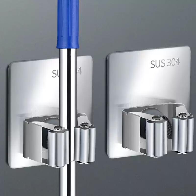 OIMG Wall-Mounted Mop and Broom Holder