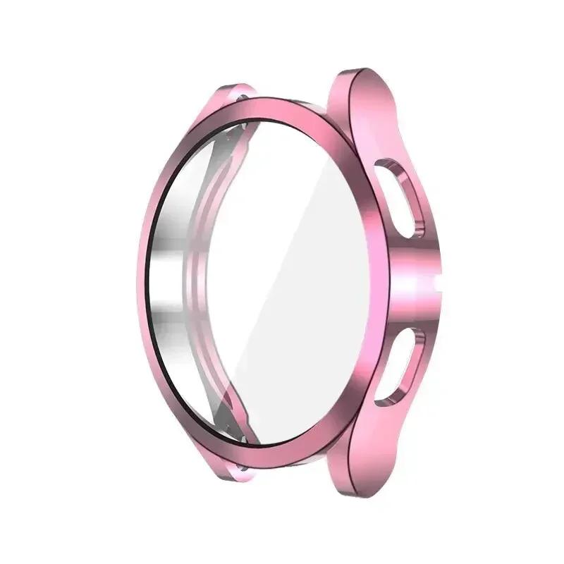 Coque de Protection Pour Samsung Galaxy Watch 4 5 6 40mm 44mm Couverture Silicone TPU Pare-chocs Protection Écran Accessoires Complets