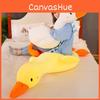 Cuddly Goose White Plush Toy Cute Sleeping Stuffed Doll Kids Gift Decoration