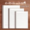 Retro Cowhide Letter Paper: Elegant A4/B5 Stationery for Romantic Handwritten Messages