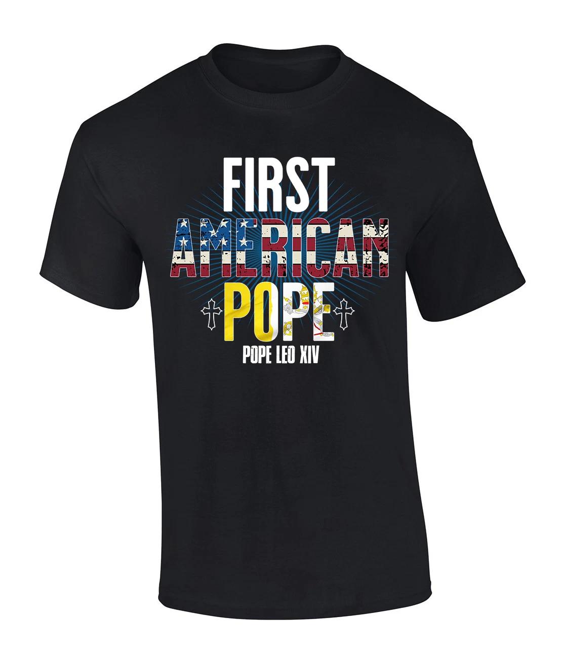 

Trenz Shirt Company Mens Graphic T-Shirt - First American Pope, Pope Leo XIV 3XL