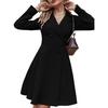 European And American Spring And Autumn Women'S Solid Color Double Breasted Long Sleeved Windbreaker, Fashionable Slim Fit Jacket